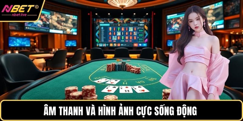 Âm thanh và hình ảnh cực sống động