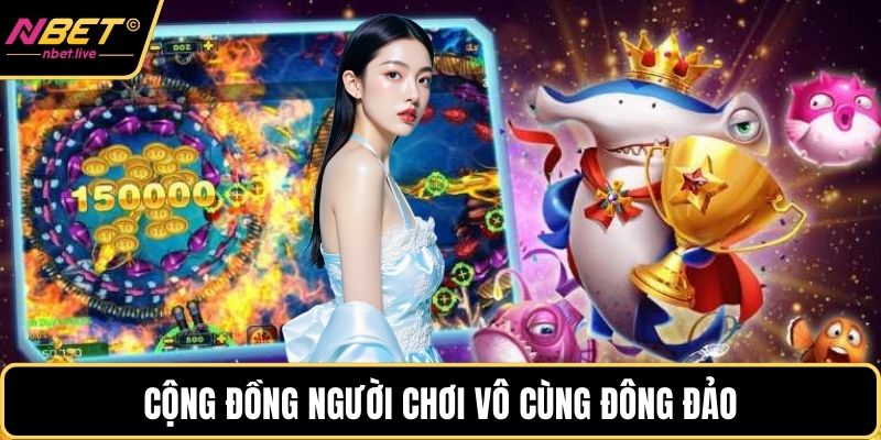 Cộng đồng người chơi vô cùng đông đảo